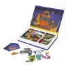 Janod Magnetibook Dragones juego magnético de libro - temática fantasía de dragones