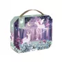 Janod Puzzle en maletín Unicornios 54 piezas 5+ Fabricado en Francia
