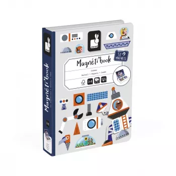 Janod Magnetibook Cosmos juego magnético educativo - temática espacial