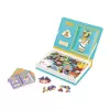 Janod Magnetibook Historia - juguete magnético educativo para niños de 3-8 años