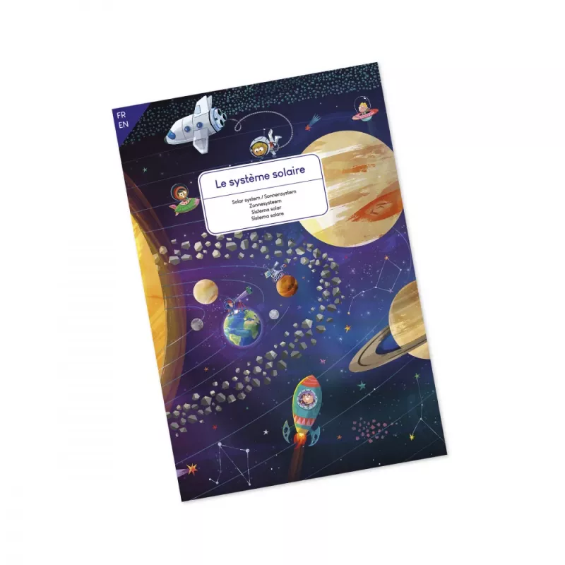 Janod Puzzle Sistema solar 100 piezas