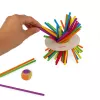 Janod Crazy Sticks juego de equilibrio - juego de habilidad de madera para 1-4 jugadores, multicolor