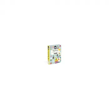 Janod Magnetibook Aprender las horas juego magnético educativo