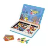 Janod Magnetibook Peces tropicales libro de puzzles magnético 3+