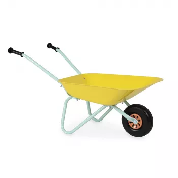 Janod Little Gardener carretilla de metal para niños 2+