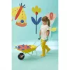 Janod Little Gardener carretilla de metal para niños 2+