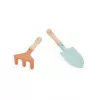 Janod Little Gardener set de herramientas de jardinería pala y rastrillo