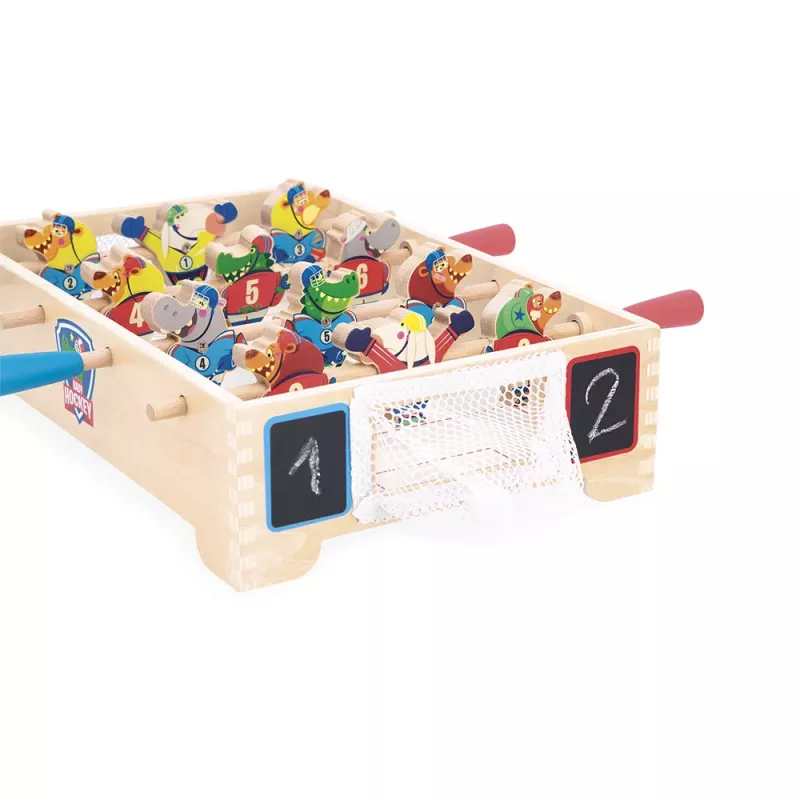 Janod Applepop Mini Hockey juego de habilidad de madera 3+ J03367