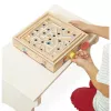 Janod Applepop Ball Maze Game - Laberinto de madera con lápiz magnético para niños a partir de 5 años