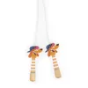 Janod Applepop Comba para perro con mangos de madera 3+