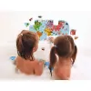Janod Mapa del mundo puzzle magnético de 28 piezas
