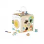 Janod Pure Gran cubo de actividades con laberinto de cuentas - 20 actividades - J05142