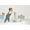 Janod Pure Andador con bloques y encajable de formas, 12m+