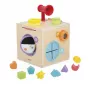 Janod Cubo de actividades sensorial de madera a partir de 18 meses