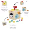 Janod Cubo de actividades sensorial de madera a partir de 18 meses