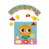 Janod Juego educativo magnético Gato rutina diaria 72 piezas
