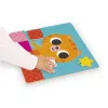 Janod Juego educativo magnético Gato rutina diaria 72 piezas