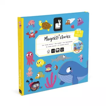 Janod Magneti'stories Mundo submarino Set magnético de narración de historias