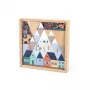 Janod Set de bloques y figuras 35 piezas - Cross Roads Mountains