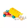 Janod Brico'Kids Camión de montaje de arrastre 2+