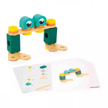 Janod Brico'kids Set de construcción 50 piezas a partir de 3 años
