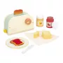 Janod Set de desayuno de madera con tostadora y 12 accesorios Shiny Grandma 3+