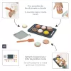 Janod Set de repostería de galletas de madera 21 piezas Shiny Grandma 3+