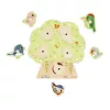 Janod Puzzle musical sonidos de pájaros 18m+
