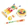 Janod Gioia Set de juguetes musicales - 5 instrumentos, madera, colores pastel, a partir de 18 meses