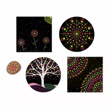 Janod I Love Creativity pintura con puntos
