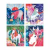 Janod Kit de pintura 3D y perlas Unicornios