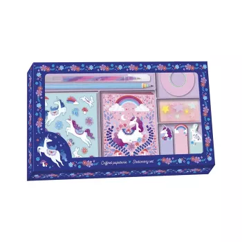 Janod Set de papelería Unicorn Dreamland 6+