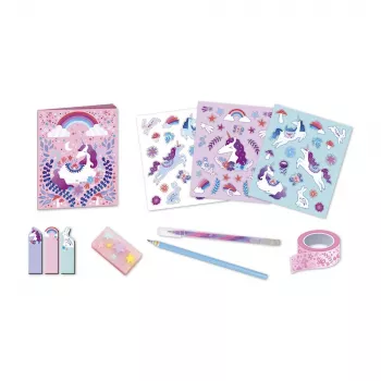 Janod Set de papelería Unicorn Dreamland 6+