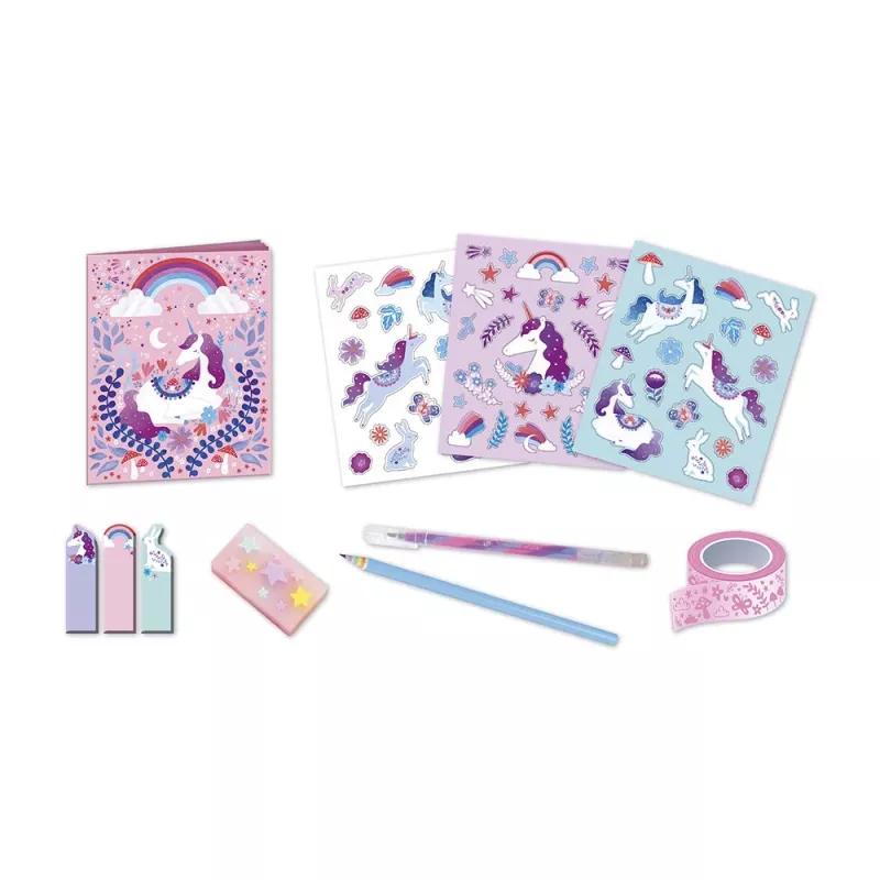 Janod Set de papelería Unicorn Dreamland 6+