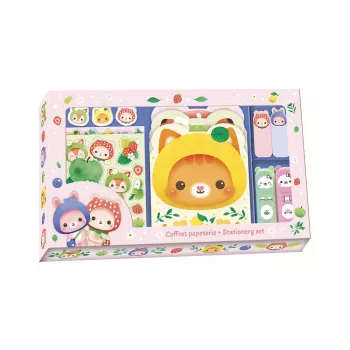 Janod Set de papelería 12 piezas Fruit Sweeties 6+