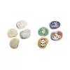 Janod Set creativo Piedras decorativas 4 piezas Animalitos 6+
