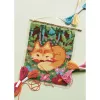 Janod Set creativo de pegatinas Lienzo Zorro 8+