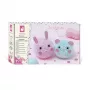 Janod Set de manualidades Pompones - 2 animalitos - a partir de 7 años