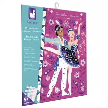 Janod Kit creativo de cuentas de perlas Bailarinas 5+