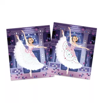 Janod Kit creativo de cuentas de perlas Bailarinas 5+