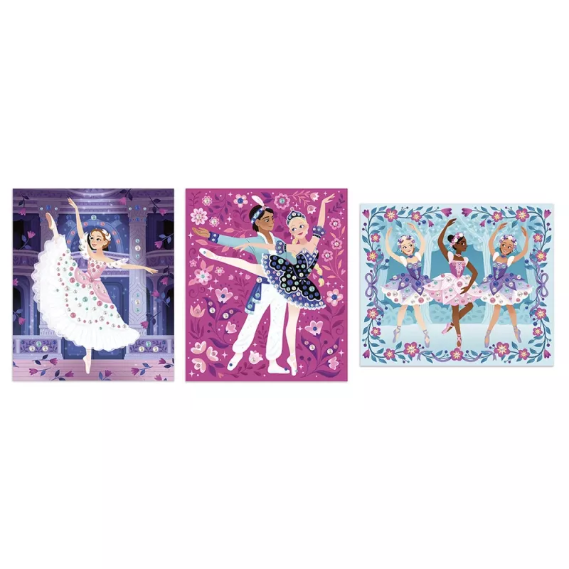 Janod Kit creativo de cuentas de perlas Bailarinas 5+