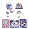 Janod Kit de arte rascable holográfico Unicornios 6+