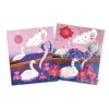 Janod Set creativo de manualidades - Princesas con volantes, purpurina y pedrería 7+