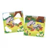 Janod My Arts & Crafts Libro de pintura con agua reutilizable - Animalitos - a partir de 18 meses