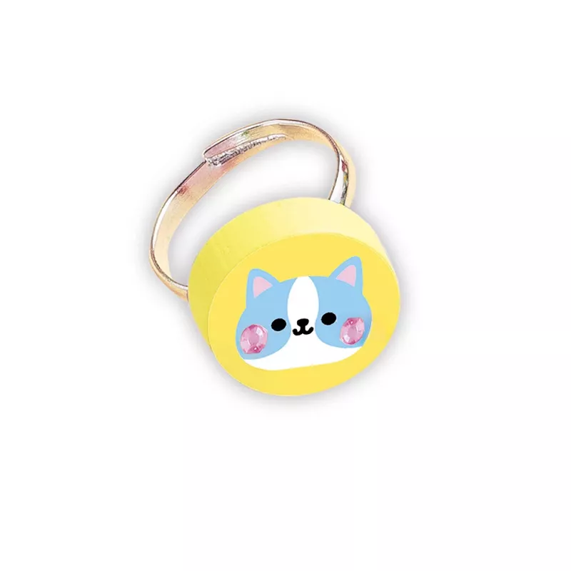 Janod Set de creación de bisutería DIY de madera Gatitos 4+