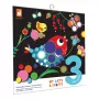 Janod My Arts & Crafts Set creativo de pegatinas redondas multicolor