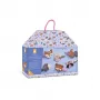 Janod Set creativo de manualidades para crear pinzas de pelo con purpurina animales del bosque a partir de 5 años