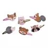 Janod Set creativo de manualidades para crear pinzas de pelo con purpurina animales del bosque a partir de 5 años
