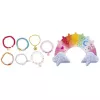 Janod Set DIY de creación de pulseras con soporte - pulsera para cada día de la semana 7+