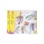 Janod Set creativo DIY de llaveros para bolso, set de manualidades de fieltro, a partir de 7 años